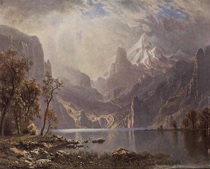 Albert Bierstadt In the Sierras Germany oil painting art